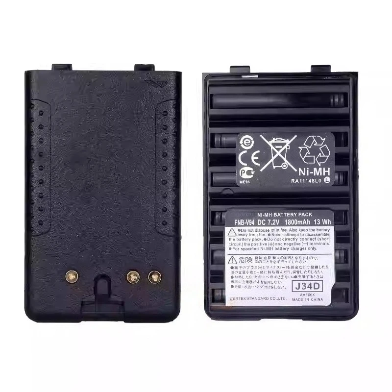 New FNB-V94 1800mAh Ni-MH Battery for Vertex Standard VX168/VX160/418/FT-60R/FT270R FNB-V94/V83 Walkie Talkie Battery