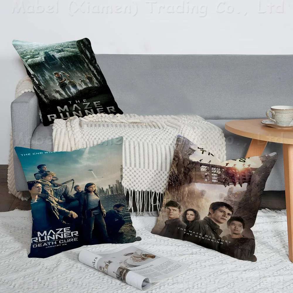 

The Maze Runner Pillow Anime Pillow Sofa Bed Head Pillow Cover Cushion Cover 45x45 Cm Fashion