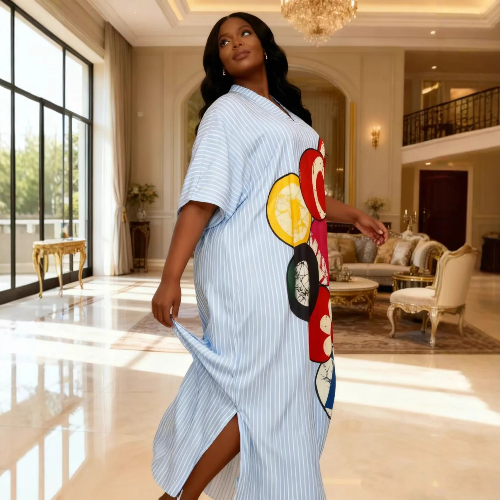 アフリカの女性用ドレス、ムスリムファッション、アバヤ、ブーブー、ダシキ、アンカラの衣装、イブニングガウン、ドバイのカフタン、アバヤローブ、モロッコ風ローブ