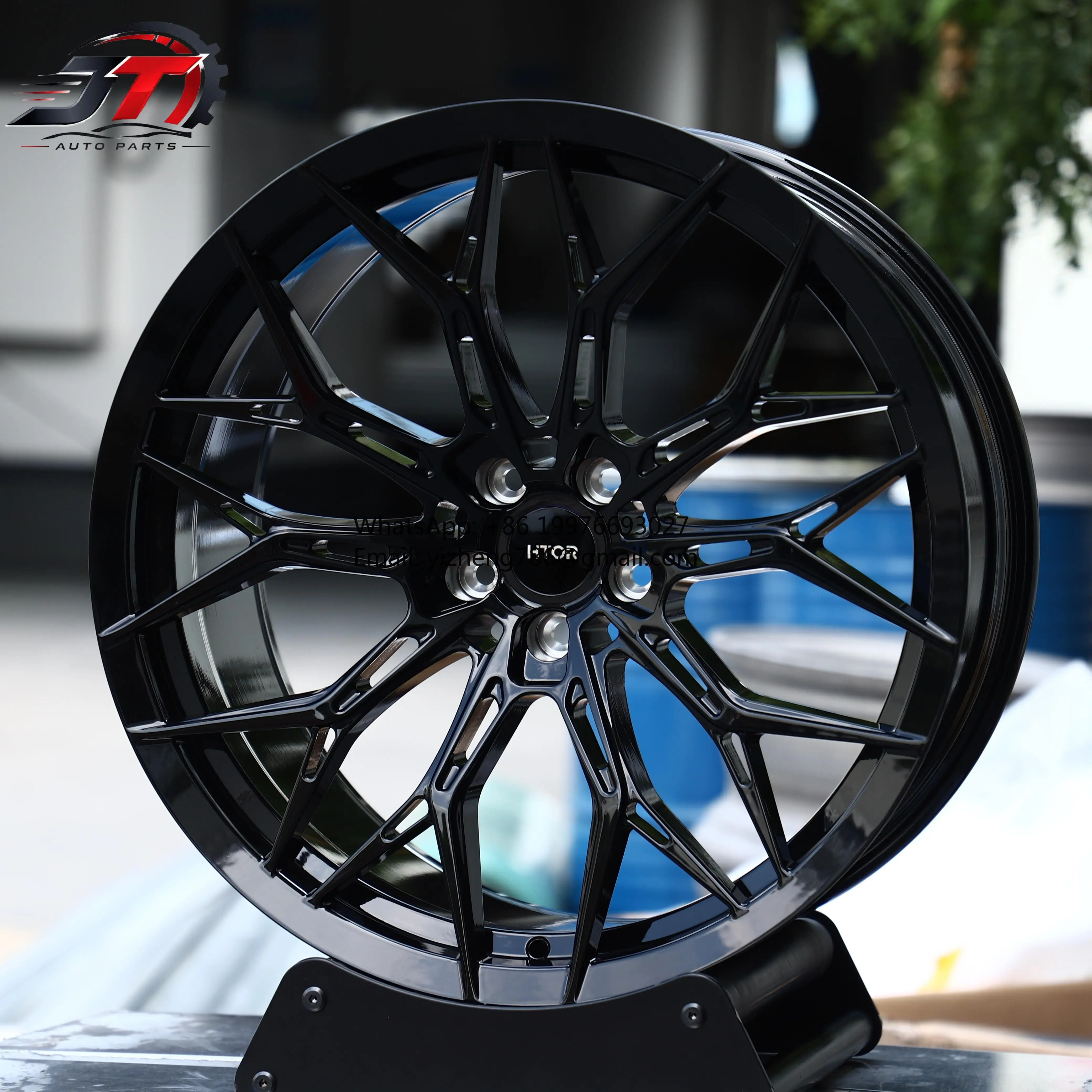 JT Custom 20x9.5 21x10.5 22x10.5 23x11.5 5x112 5x130 5x114.3 Forged Wheels Gloss Black For M3 Touring For M5 CS For X6 M For XM