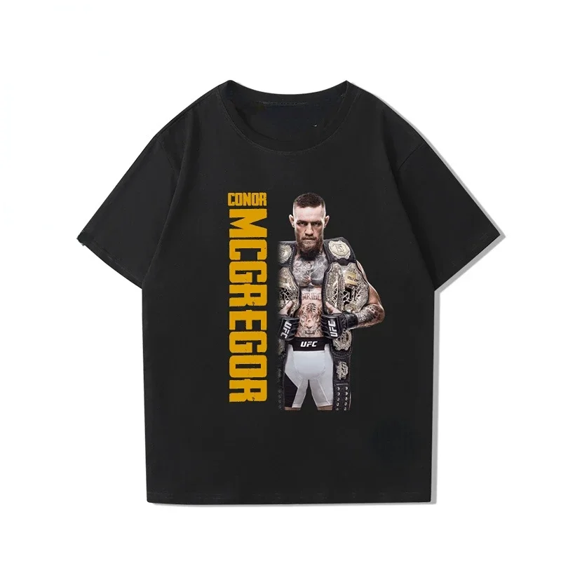 Conor McGregor T shirt For men hotsale man boxing lover & short sleeve cloth summer top American Witch Pastel  Rob zombie Skul