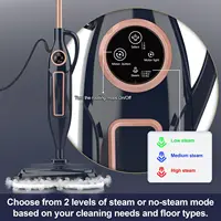 INSE VM6 Steam Mop Cleaner with Rotating Mop Pad 1300W Powerful Floor Steamer 10 in 1 Lightweight Spin Mop for Home Hardwood Laminate Tile 6
