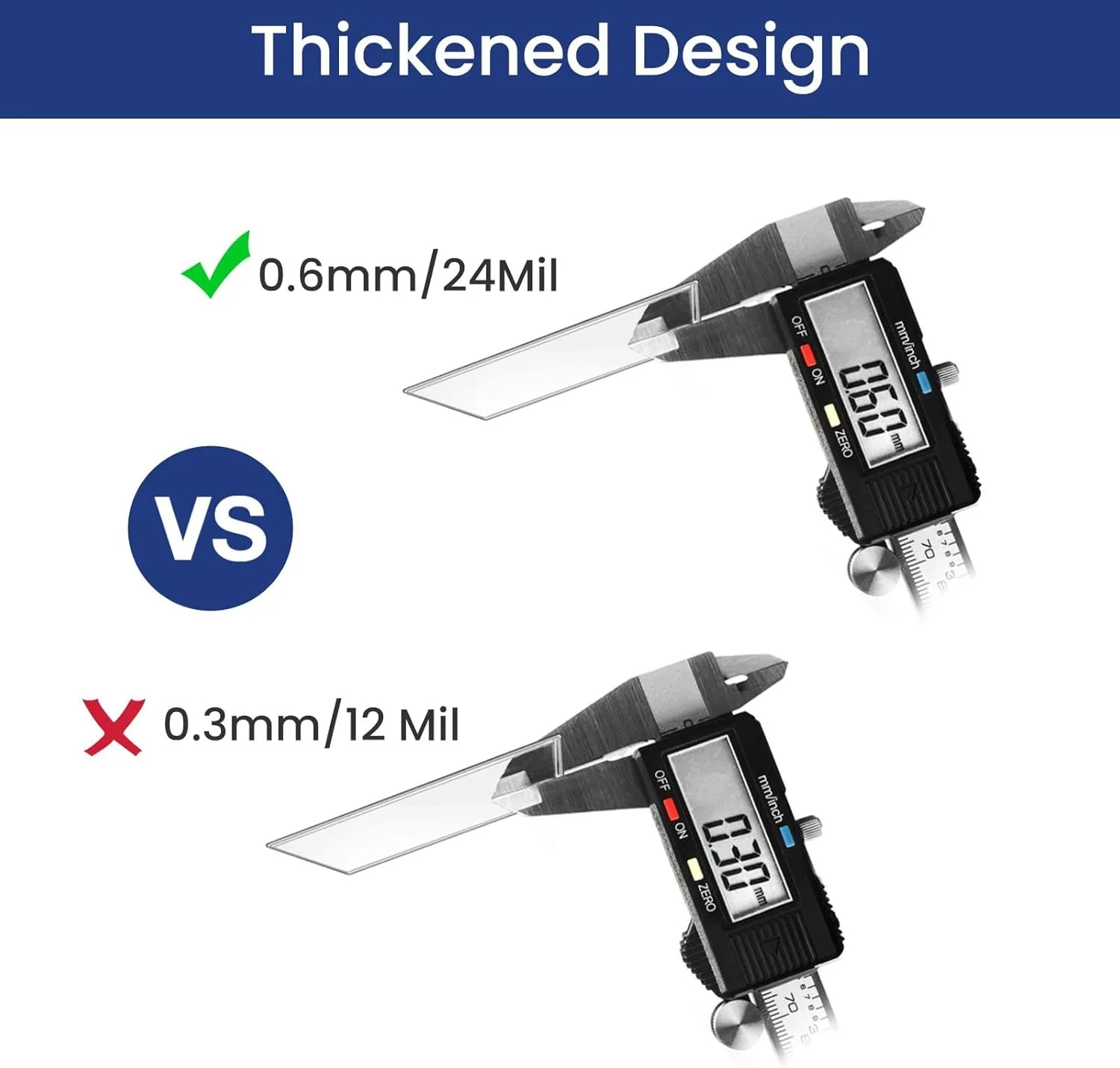 20 قطعة من أكمام البطاقات المقاومة للماء من مادة PVC الناعمة الشفافة - تناسب SSN وMedicare وبطاقات الائتمان وبطاقات الائتمان، قابلة للتحديد بسهولة