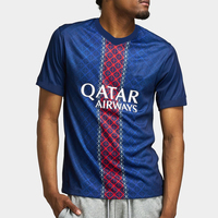 Mens Womens PSG 25-26 Home Short Sleeve Champions Football Shirt Youth Kids Training Soccer Uniform Moto Breathable Jersey