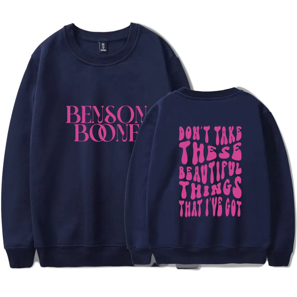 Benson Boone merch These Beautiful Things That I Got  Sweater  Crewneck  Capless Sweatshirt Men/women trendy   Pullover