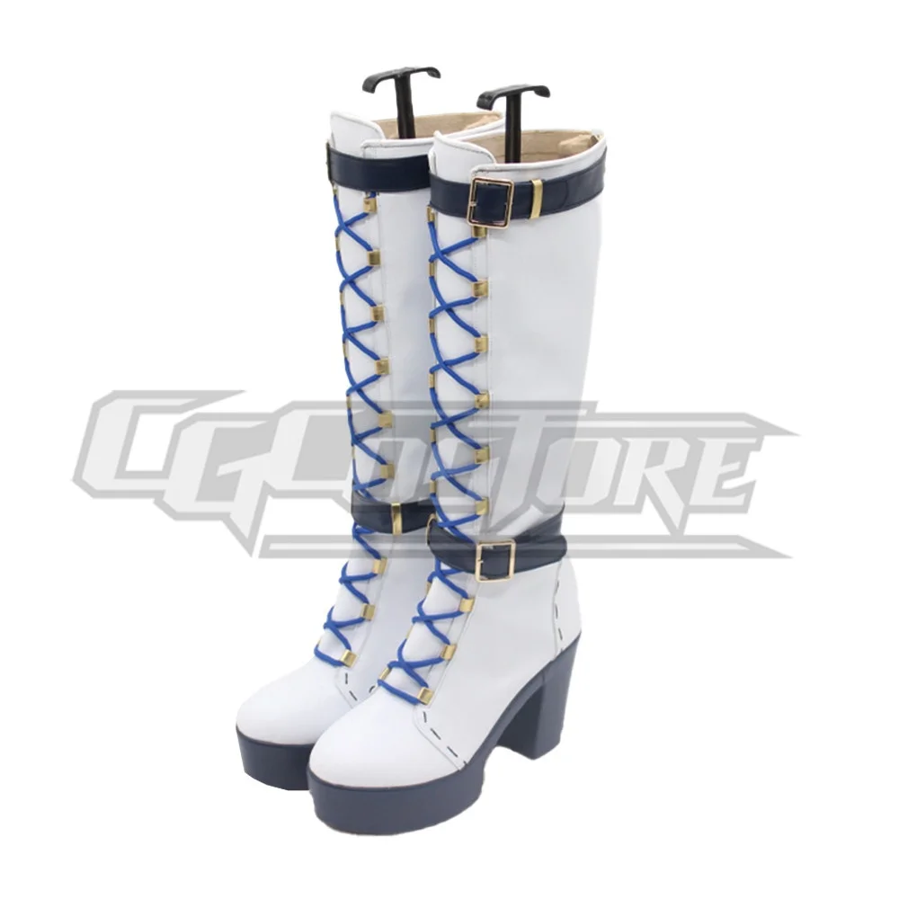 VtuberTokoyami Towa Cosplay zapatos botas para hombres Unisex Personaje de Anime disfraces calzado envío gratis ACS-5798