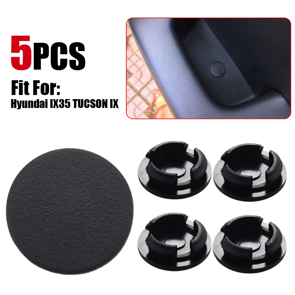 5PCS Cap Door Pull Handle Screw Cover Caps Auto Car Door Clip Cover Screw for Hyundai IX35 TUCSON IX 827343A000 82734-3A0009P