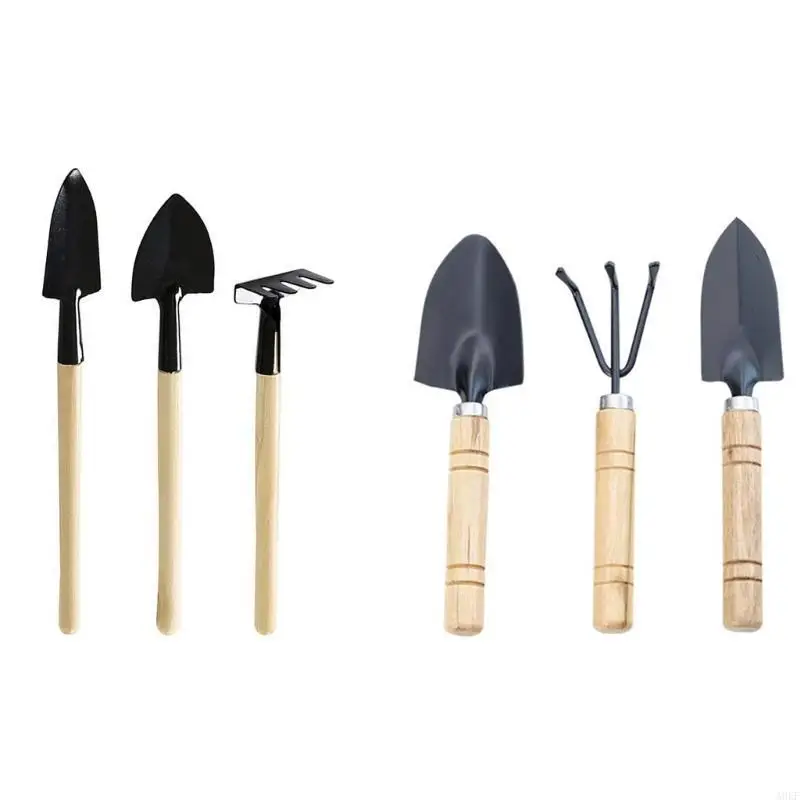 Porta a 3 pezzi Strumento da giardino set per i giardini balcone per cura delle piante per interni esterni A0KF