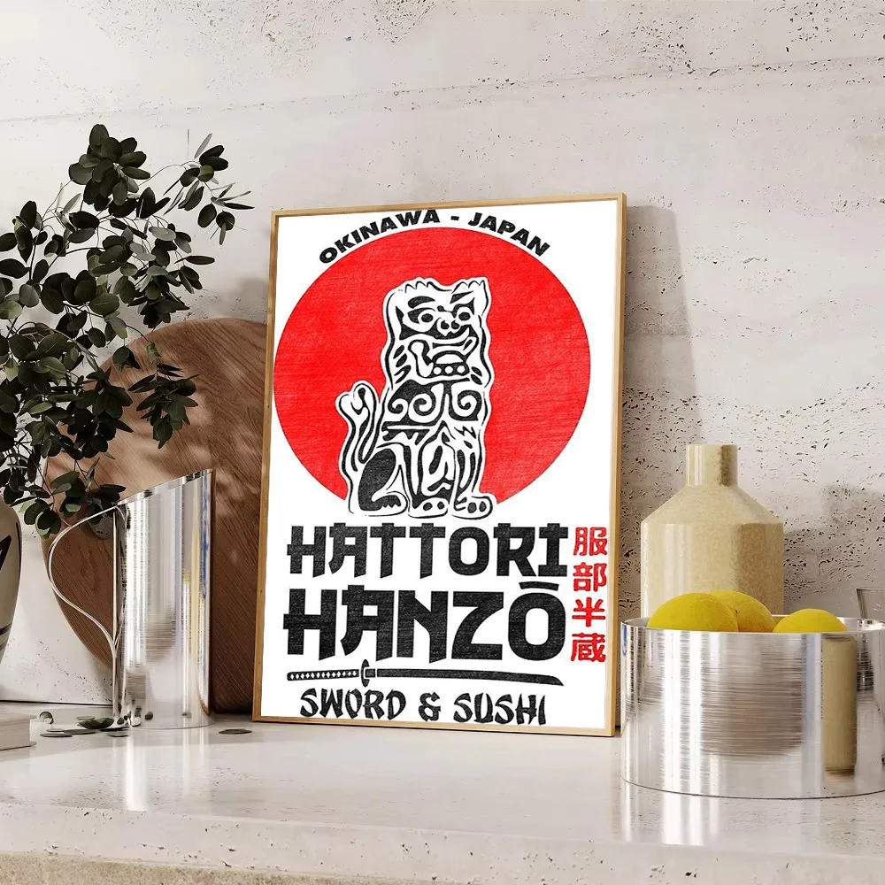 غير المؤطرة اليابانية الساموراي قماش جدار الفن المحارب طباعة بوشيدو ديكور التقليدية اليابانية ديكور فني للمنزل غرفة المعيشة غرفة نوم Gi #1