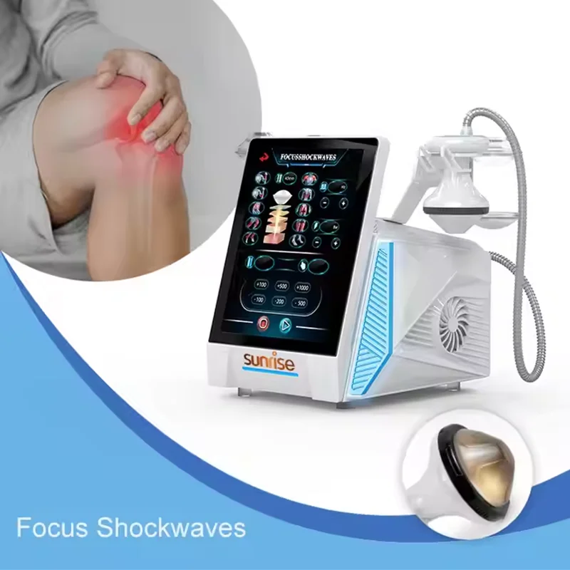 Portable Focus Shockwaves Machine for Body & Face Physiotherapy to Relieve Pain & Promote Blood Circulation Beauty Enhancing