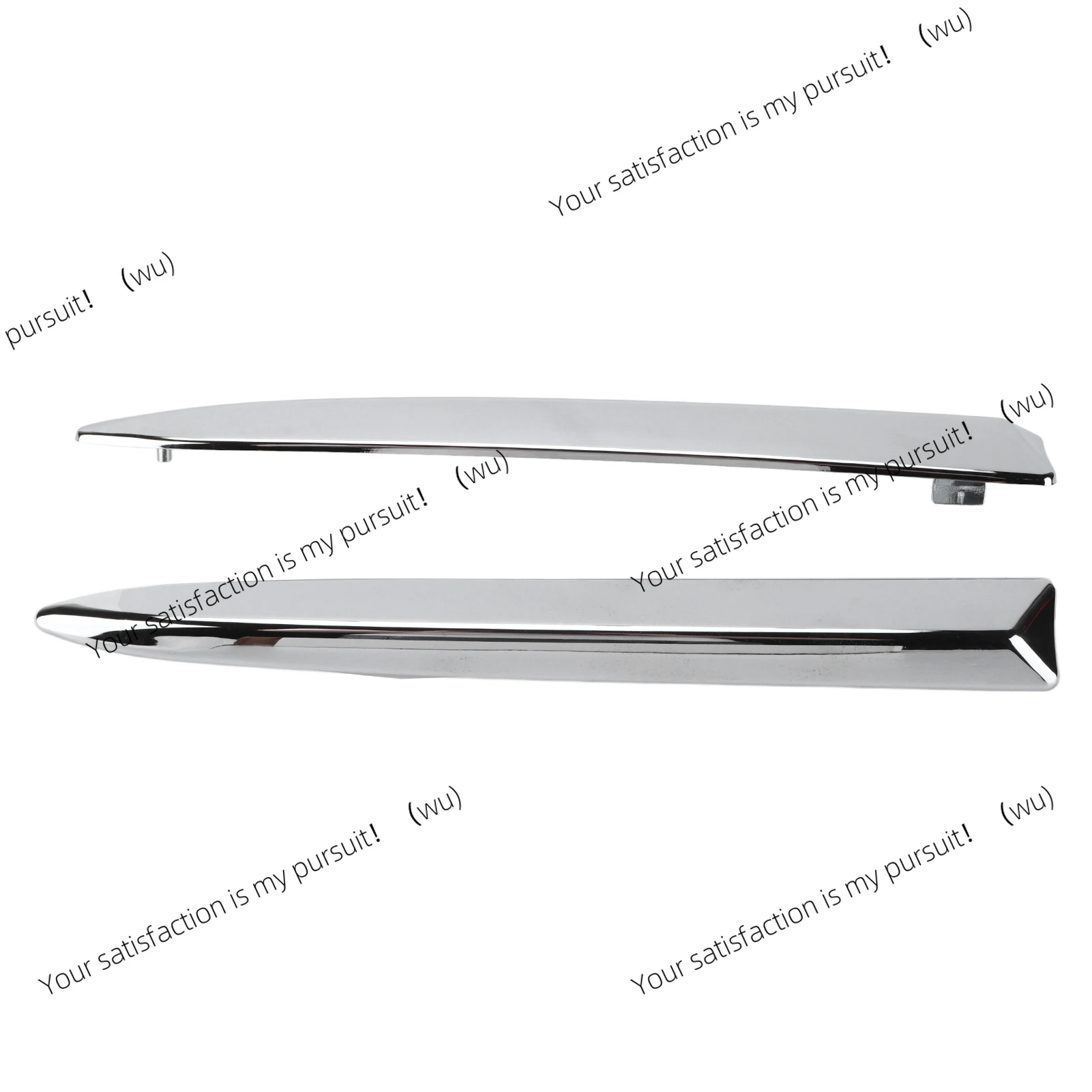 Car front bumper upper chrome trim 735455041 for Fiat 500 2007-2015 replacement