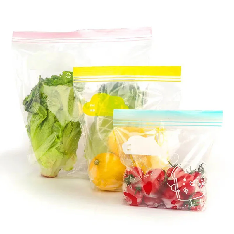 Ziploc Snack Bags Food Storage Bags for On the Go Freshness Travel storage Fruit and vegetable sealed preservation Plastic bag