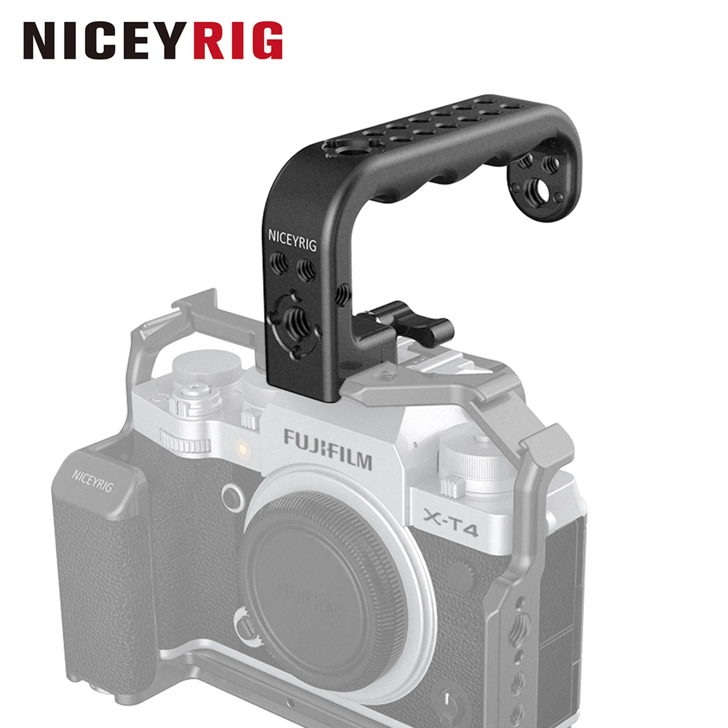 

NICEYRIG QR NATO Top Handle Grip Ergonomic DSLR Camera Handgrip Applicable for Red DSMC2 Kinefinity Cinema Camera