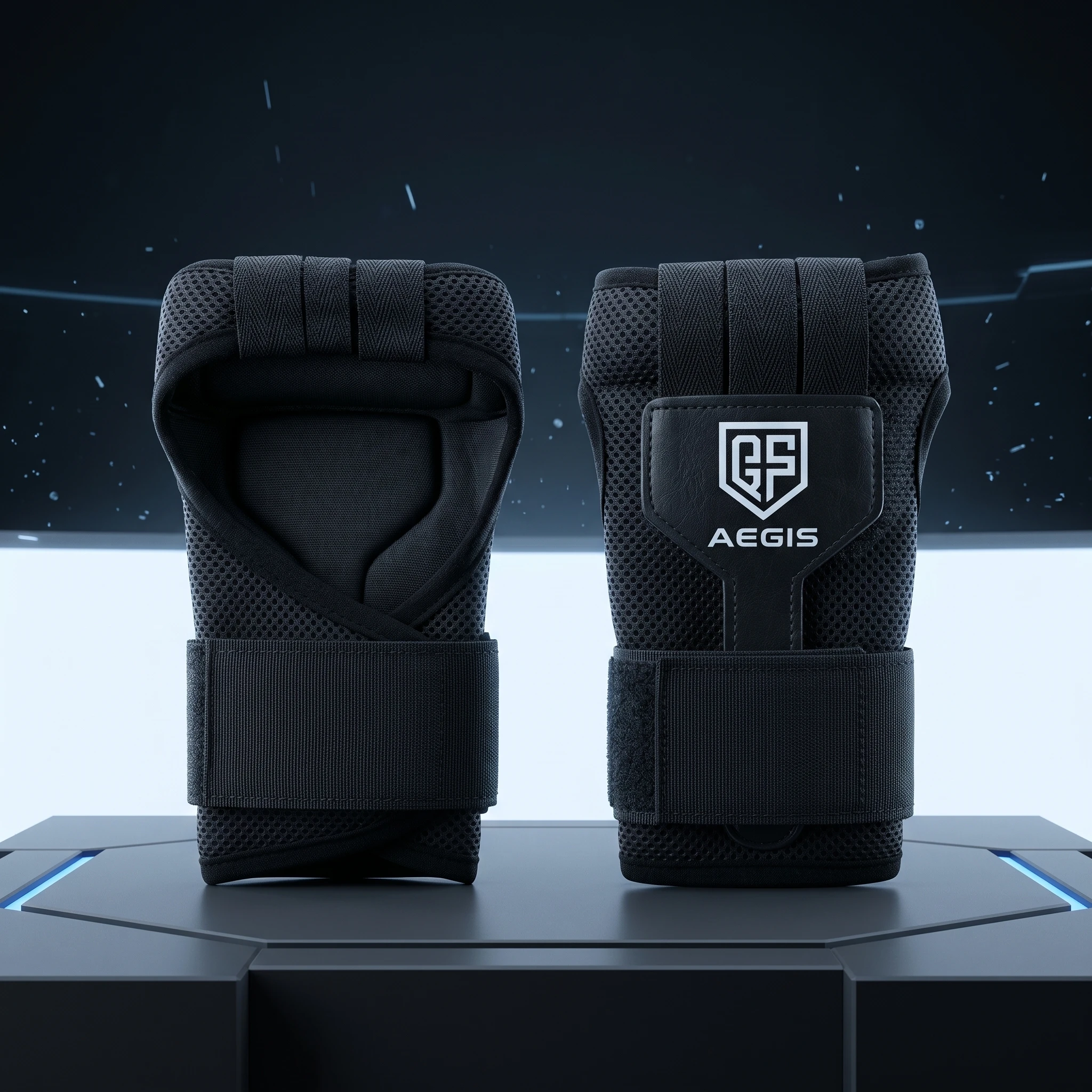 Pro MMA Boxing Gloves Half Finger Padded Hand Wraps Breathable Wrist Support for Kickboxing Muay Thai Punching Bag Training