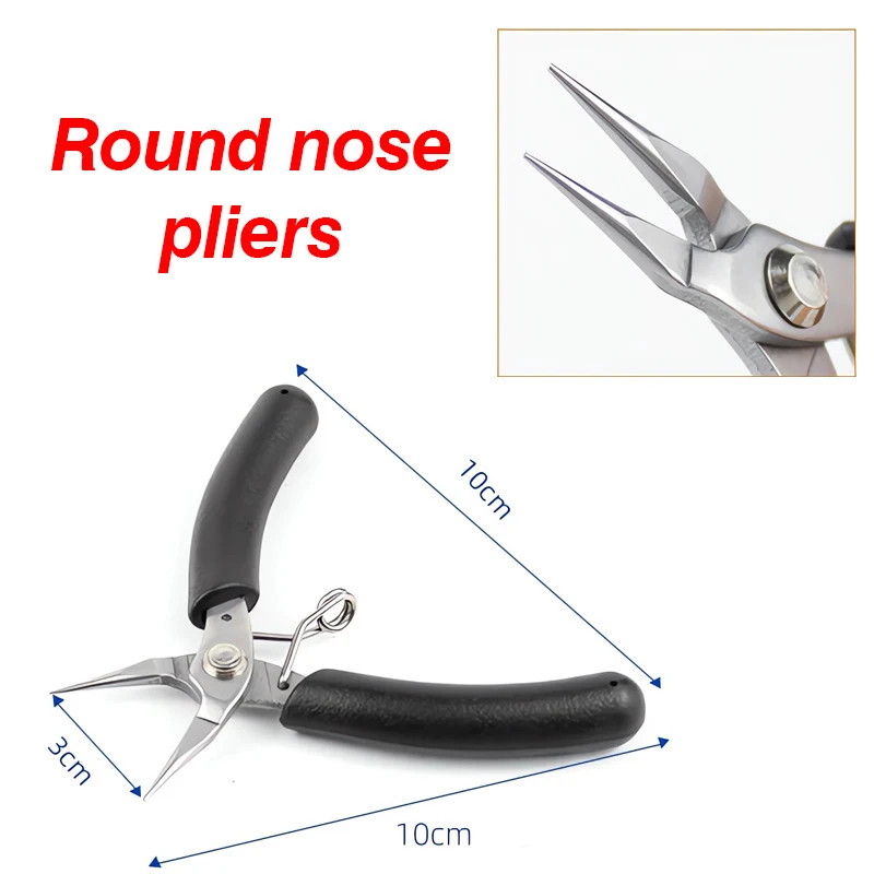 Multistyle Mini Wire Cutter Diagonal Pliers Small Cutter Electronic Pliers Wires Insulating Rubber Handle Model Hand Tools DIY