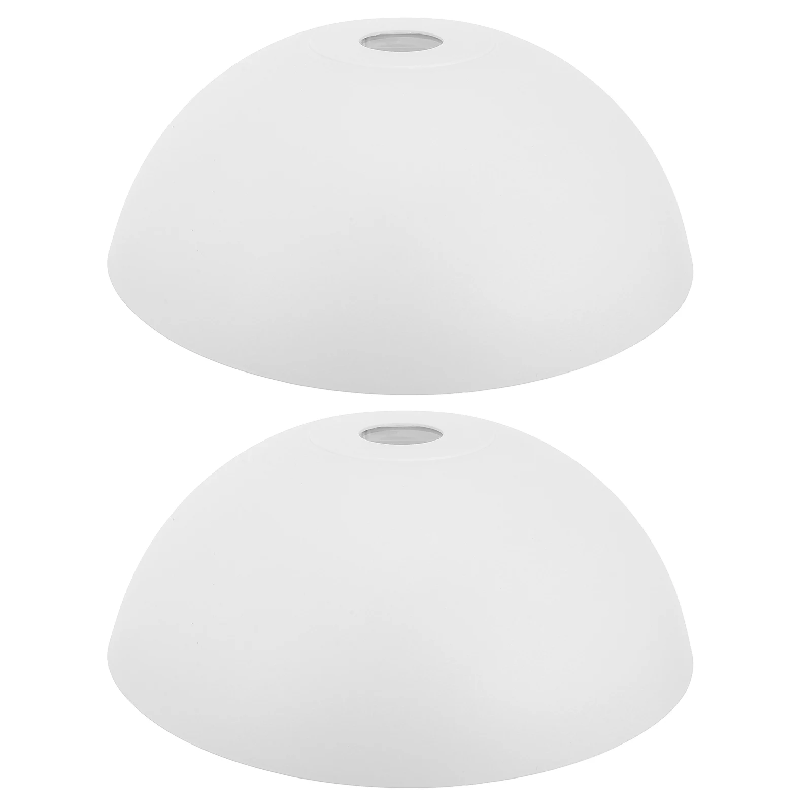 

2pcs Plastic Lamp Shades 42mm Hole White Ceiling Light Shade Home Decor Modern Style Replacement Cover Wall Lamp