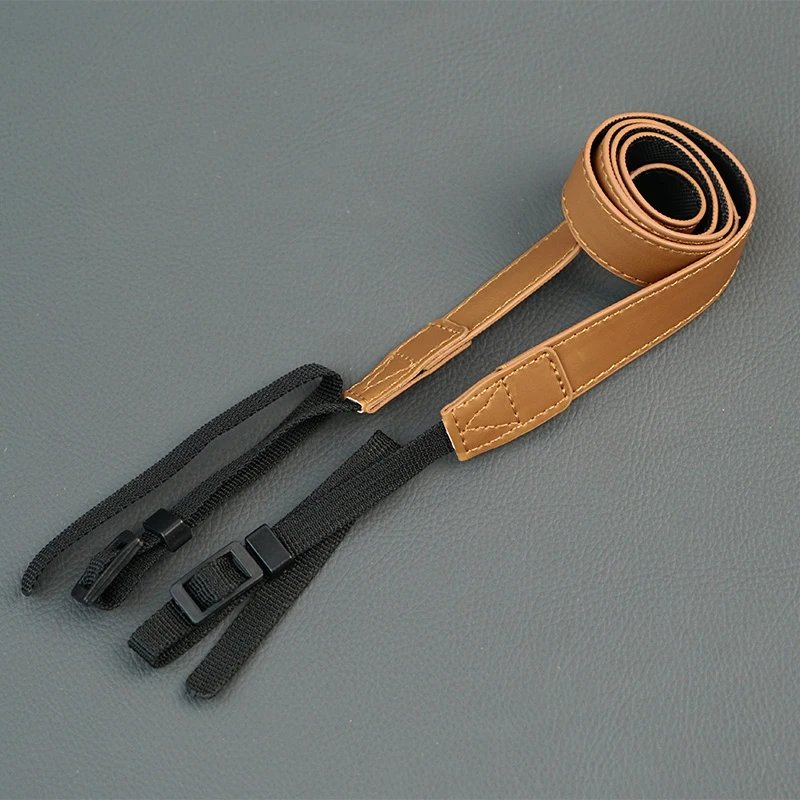 Camera Bag PU Leather Case For Sony alpha A5000 A5100 Protective Cover With Shoulder Strap Camera Body Case Bag Cover 1/4 Screw