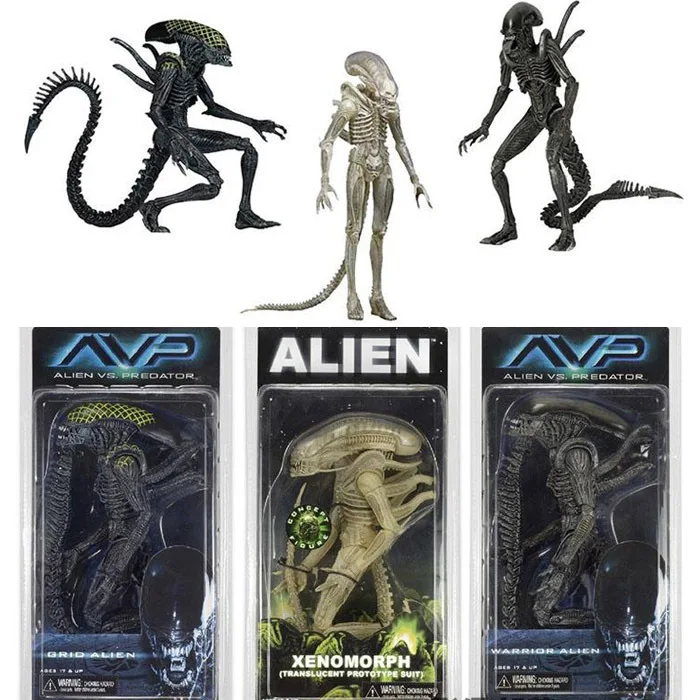 

NECA Alien Vs. Predator Alien Dog AVP PVC Action Figures Kids Toys New Year's Christmas Gift 18cm