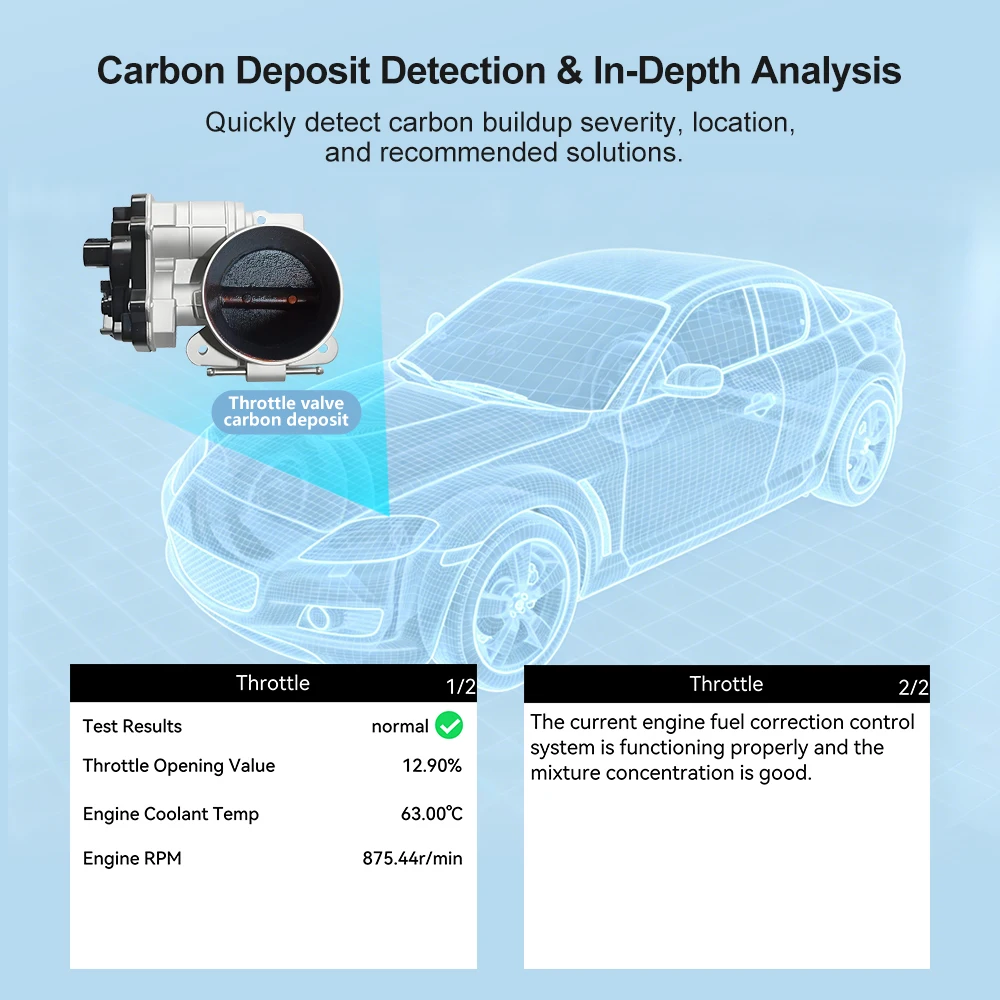 

2026 newest V901 Pro 2-in-1 OBD2 Scanner & Car Battery Tester Read/Clear Codes Professional OBDII Diagnostic Tool