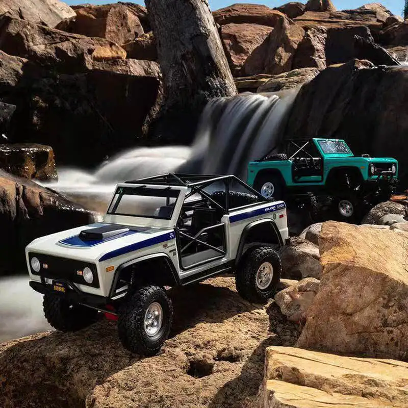 

Axial Scx10 Bronco Axi03014 с 4 приводами, матовый Rtr, радиоуправляемая имитация, дистанционное управление, электрическая модель внедорожника для скалолазания, подарок