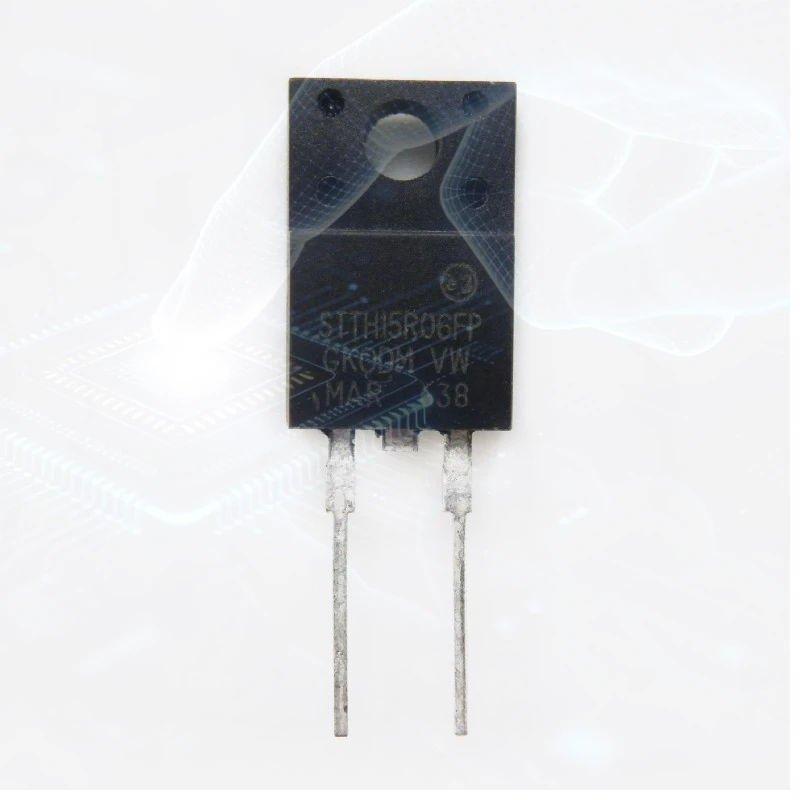 (5-10-20-30-100PCS) STTH15R06 TO-220F-2 STTH15R06FP