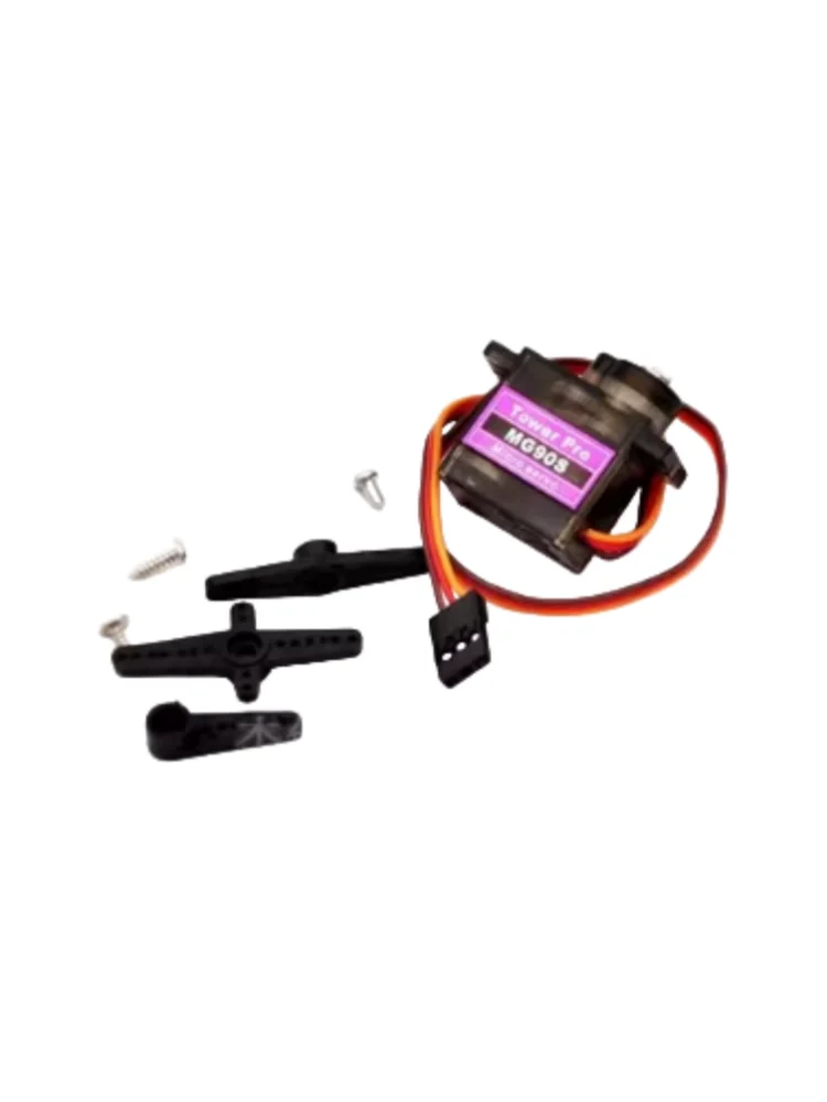 MG90S Servo, 9g Copper Gear, Full Metal Gear, Accessory for Fixed-wing-wing RC Aircraft, SG90 Upgraded Version