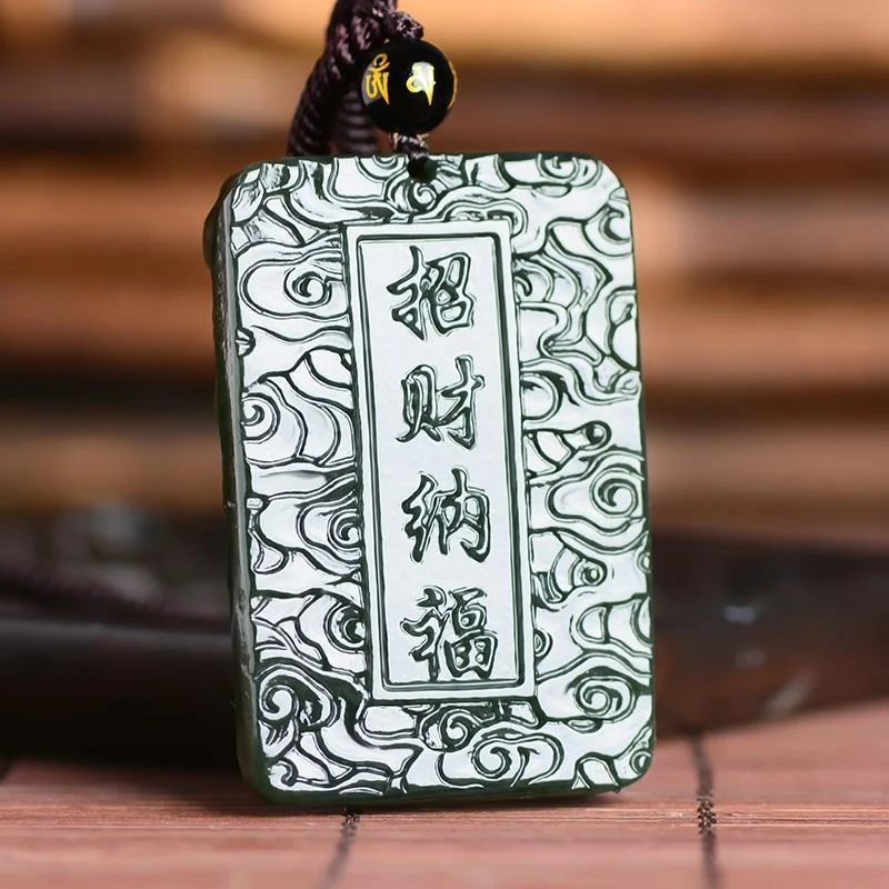 hotan-green-jade-double-sided-guan-gong-pendant-jewelry-men-and-women