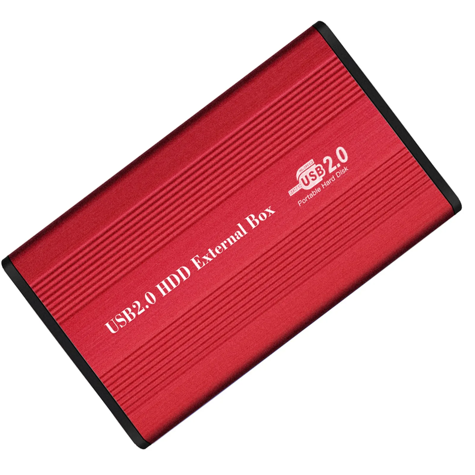 USB2.0 to IDE Hard Disk Case 2.5'' IDE HDD Enclosure Portable Hard Disk Box Aluminum Alloy HDD Enclosure (Not Inclube Hard Disk)