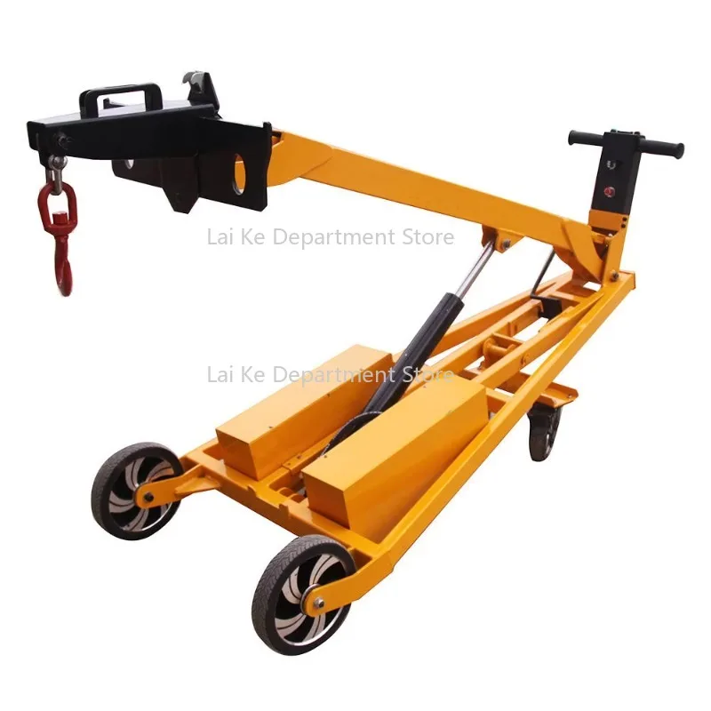 

New Portable 300kg Electric Forklift Truck with Hand Pallet Truck Features for Machinery & Industrial Equipment