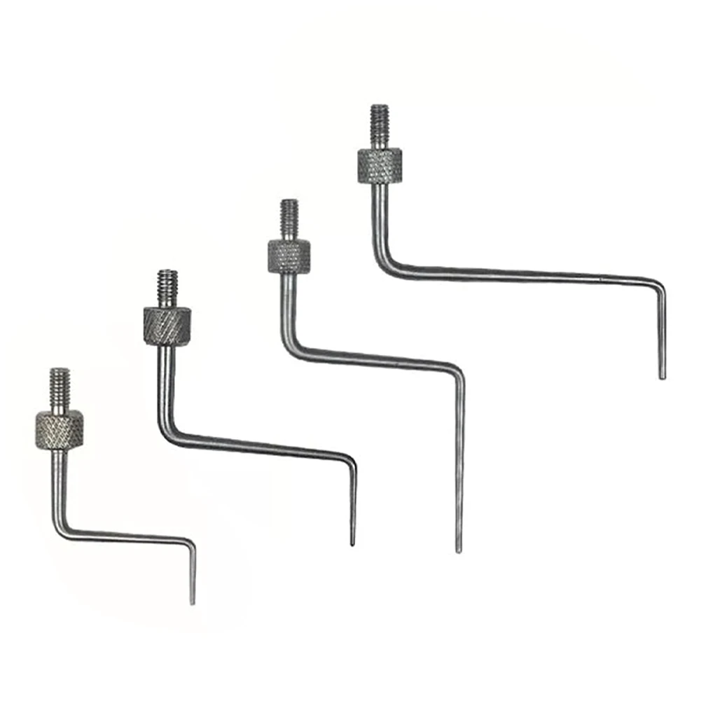 Z Type Needle Point Contact Points for Depth Gauge Dial Indicators M2 5 Compatible with Digimatic and Micrometer Tools