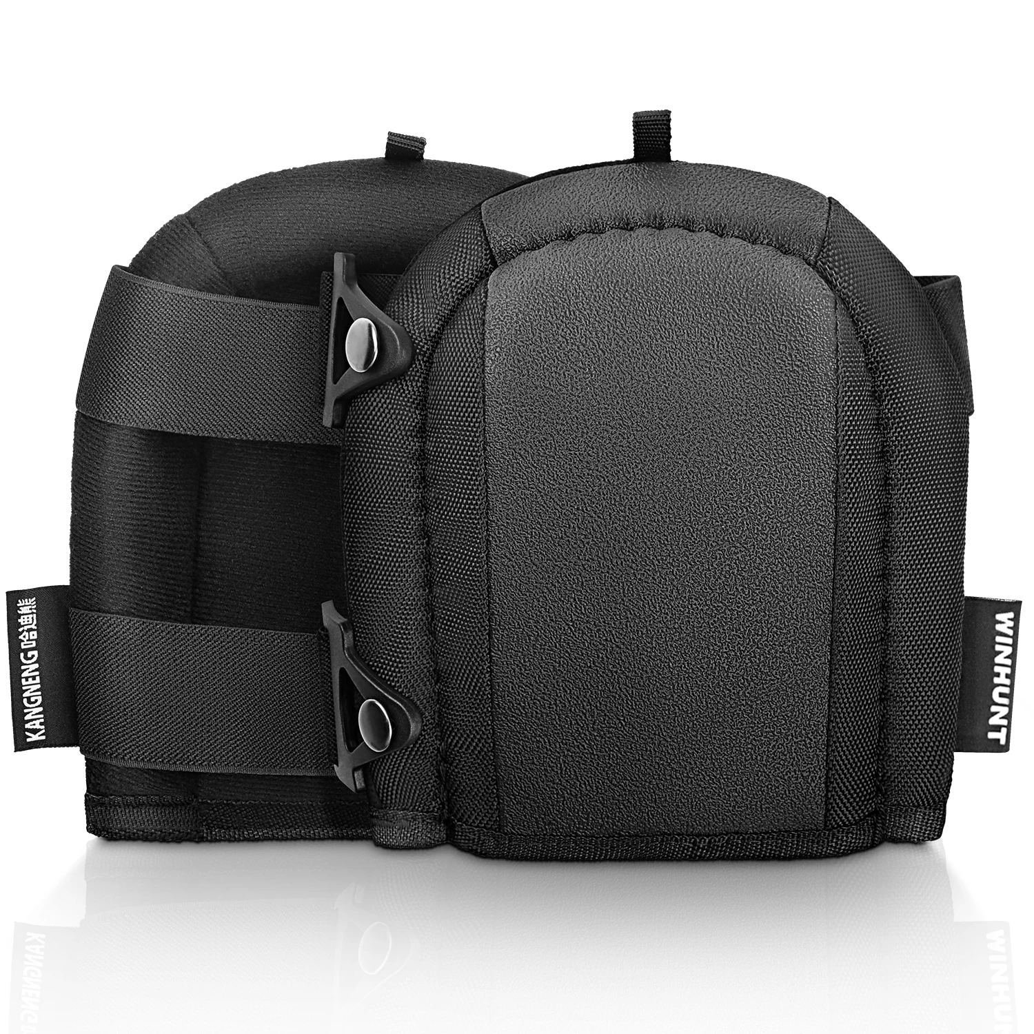 

WINHUNT Легкие пенопластовые наколенники для мужчин — нескользящая толстая мягкая подкладка, прочные ремни, легко фиксируемые зажимы — идеальные наколенники для