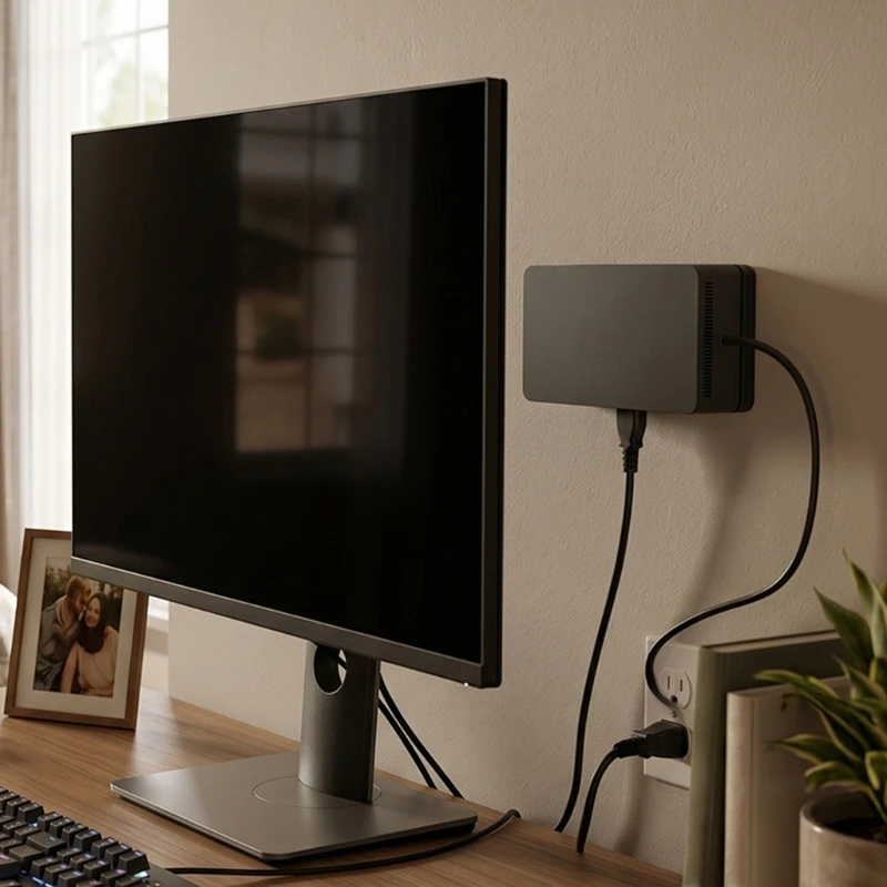 P5EA Home Office DU22 Dock Mount Plate with Acrylic Holder Hardware