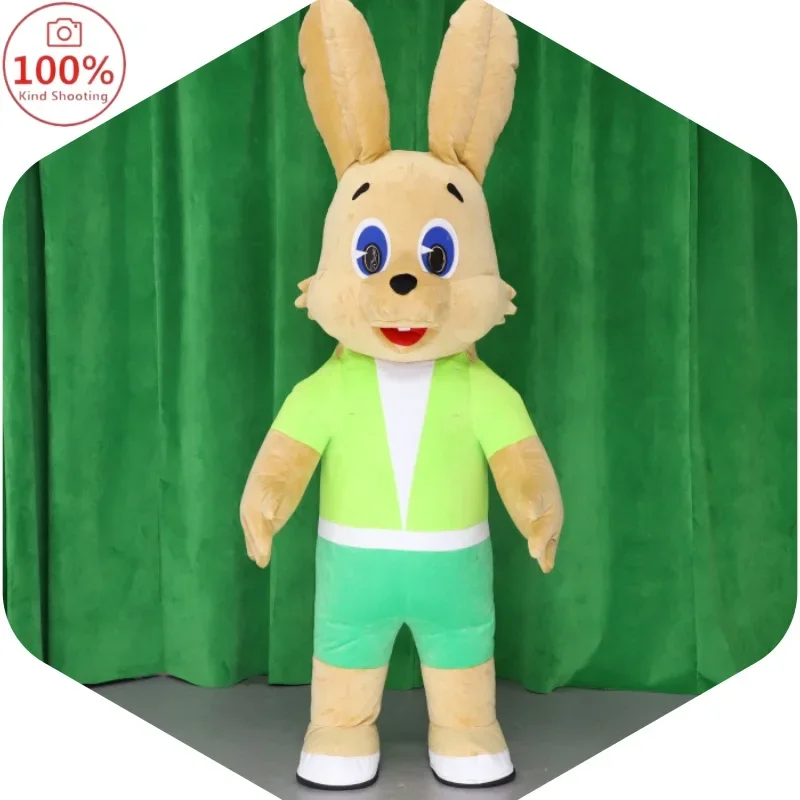 

Inflatable Rabbit Mascot Costume Cosplay Giant Cute Party Plush Set Halloween Street Funny Cartoon Giant Inflated Garment