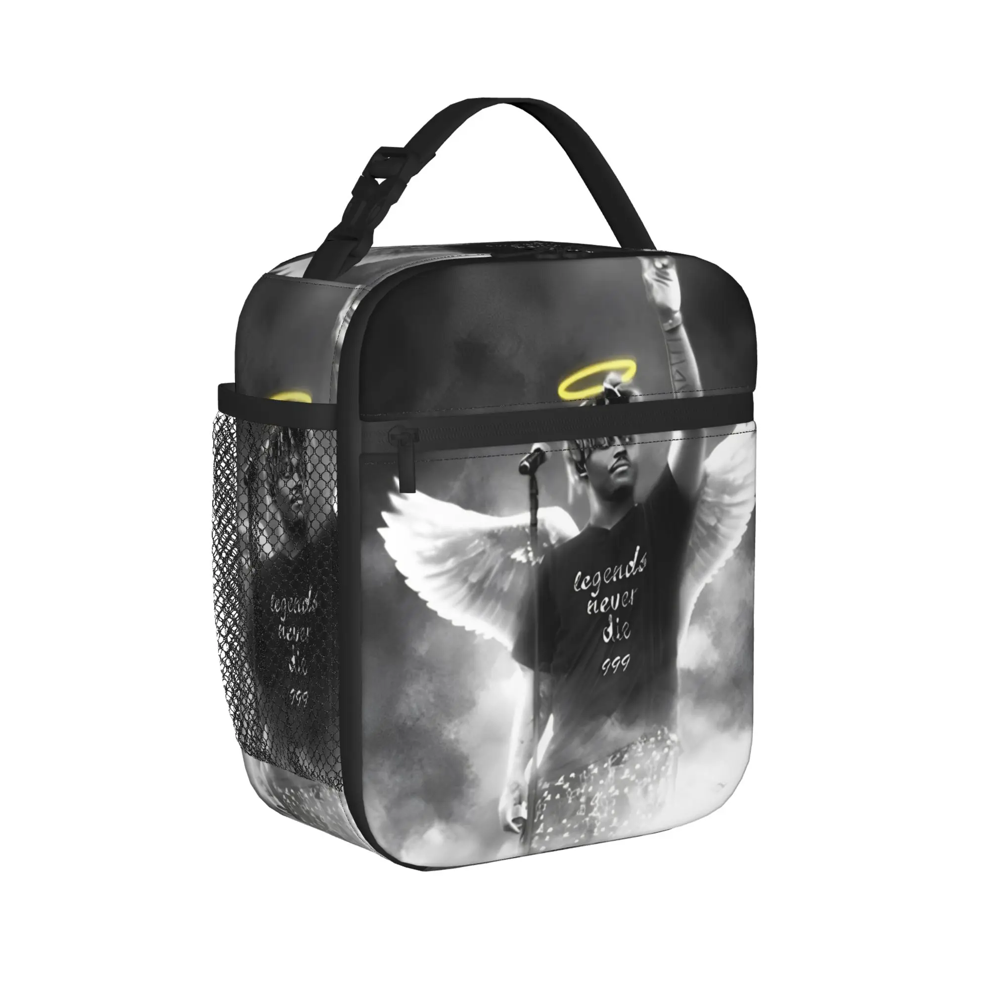Juice Music Wrld Insulated Lunch Bag Cooler Bag Reusable,Meal Container Portable Tote Lunch Box Food Storage Bags