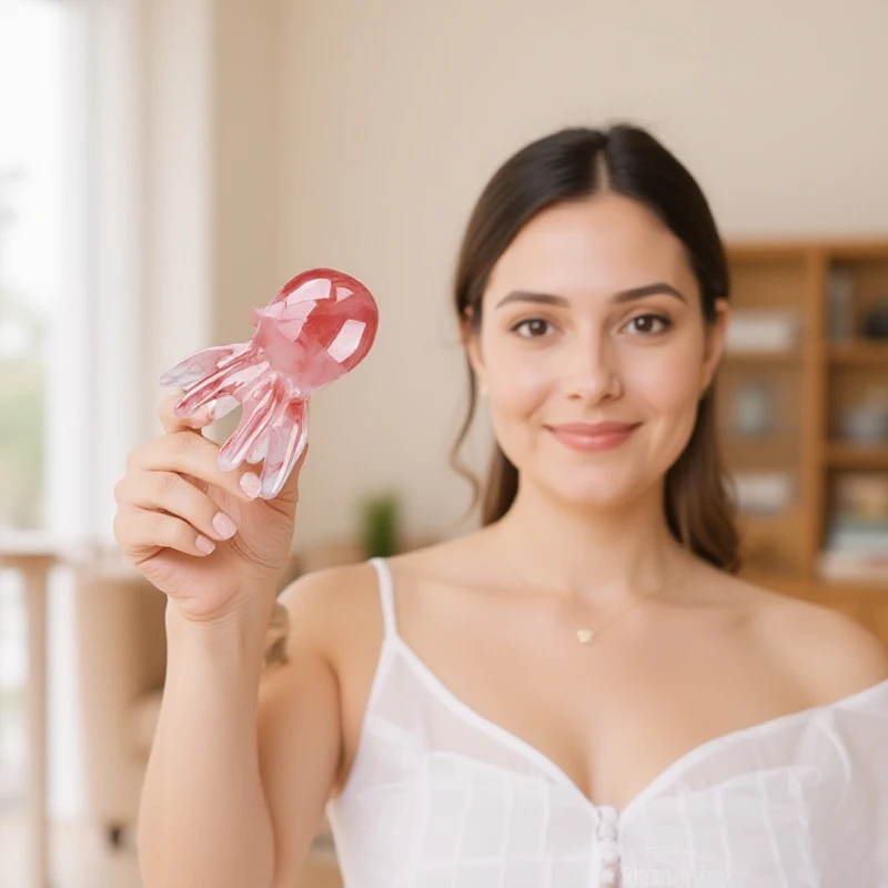 

Смола осьминог массажная расческа для головы меридиан соскабливание кожи головы массажная щетка иглоукалывание Гуа Ша массажная расческа для снятия усталости массаж