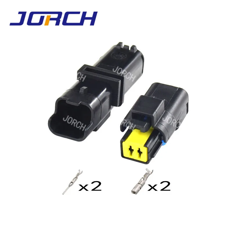 2 Way Auto Temperature Sensor Connector FCI Male Female Housing 211PC02280081 211PC022S0049