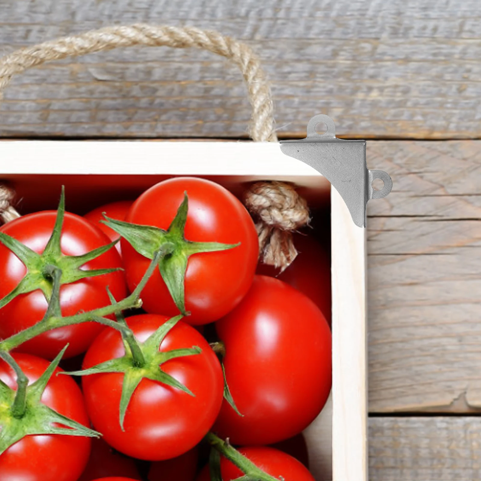 

1Sets Iron Triangle Corner Protectors Decorative Edges Covers for Wooden Box Luggage Frame Protection Metal Corner Braces