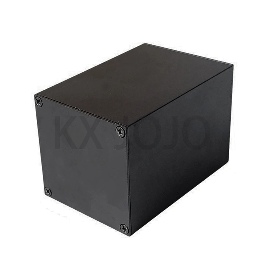 Caja de aluminio 56*56*80/100mm caja impermeable integrada caja plateada/negra caja electrónica DIY instrumento de carcasa de energía