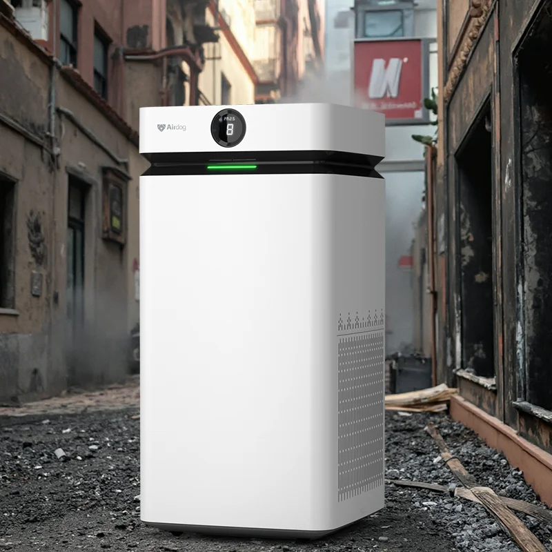 

Airdog X8 Powerful Purification Washable Reusable Filter Room Air Purifier For After Fire Using