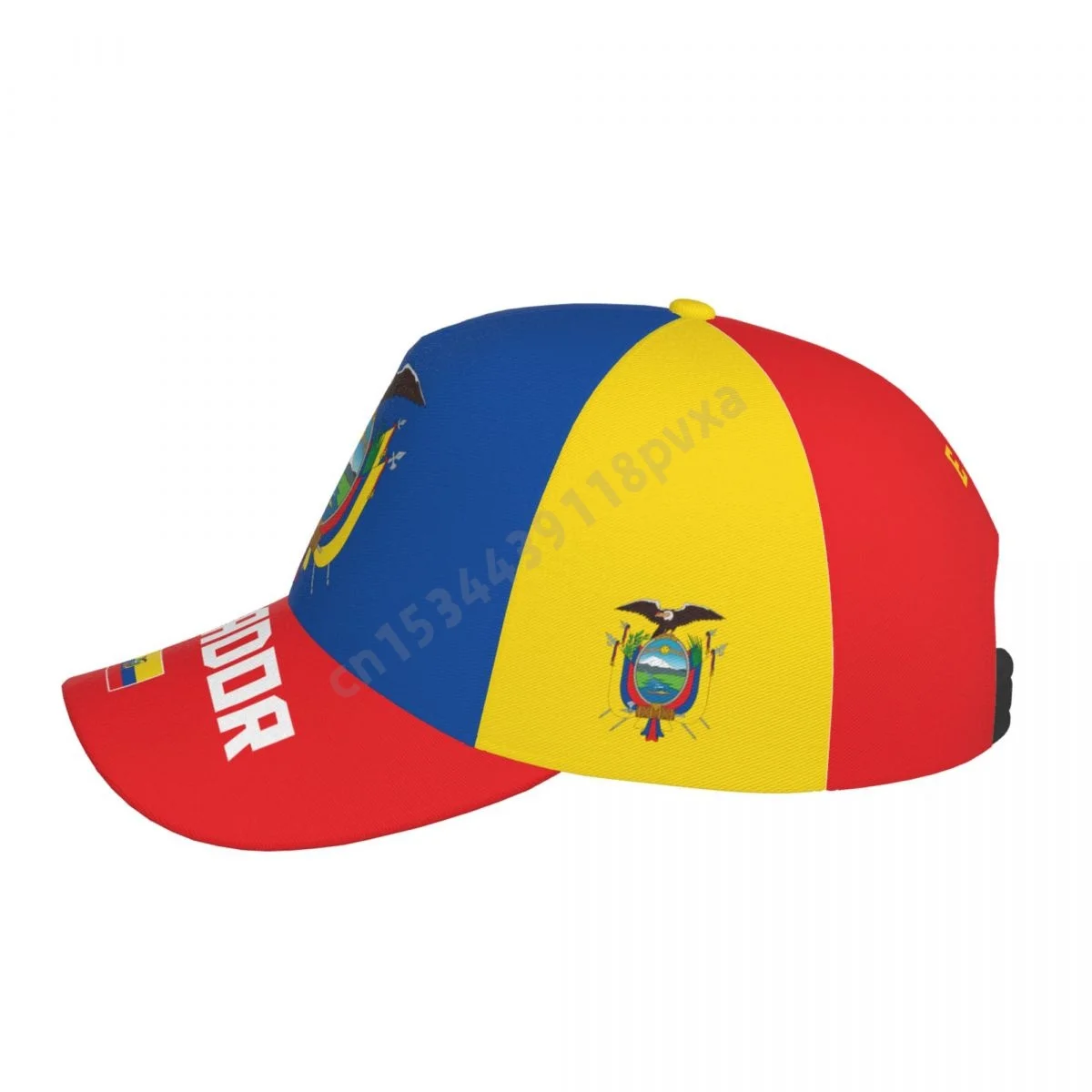 Unisex Ecuador Flag Cool Ecuadorian Adult Baseball Cap Patriotic Hat for Baseball Soccer Fans Men Women