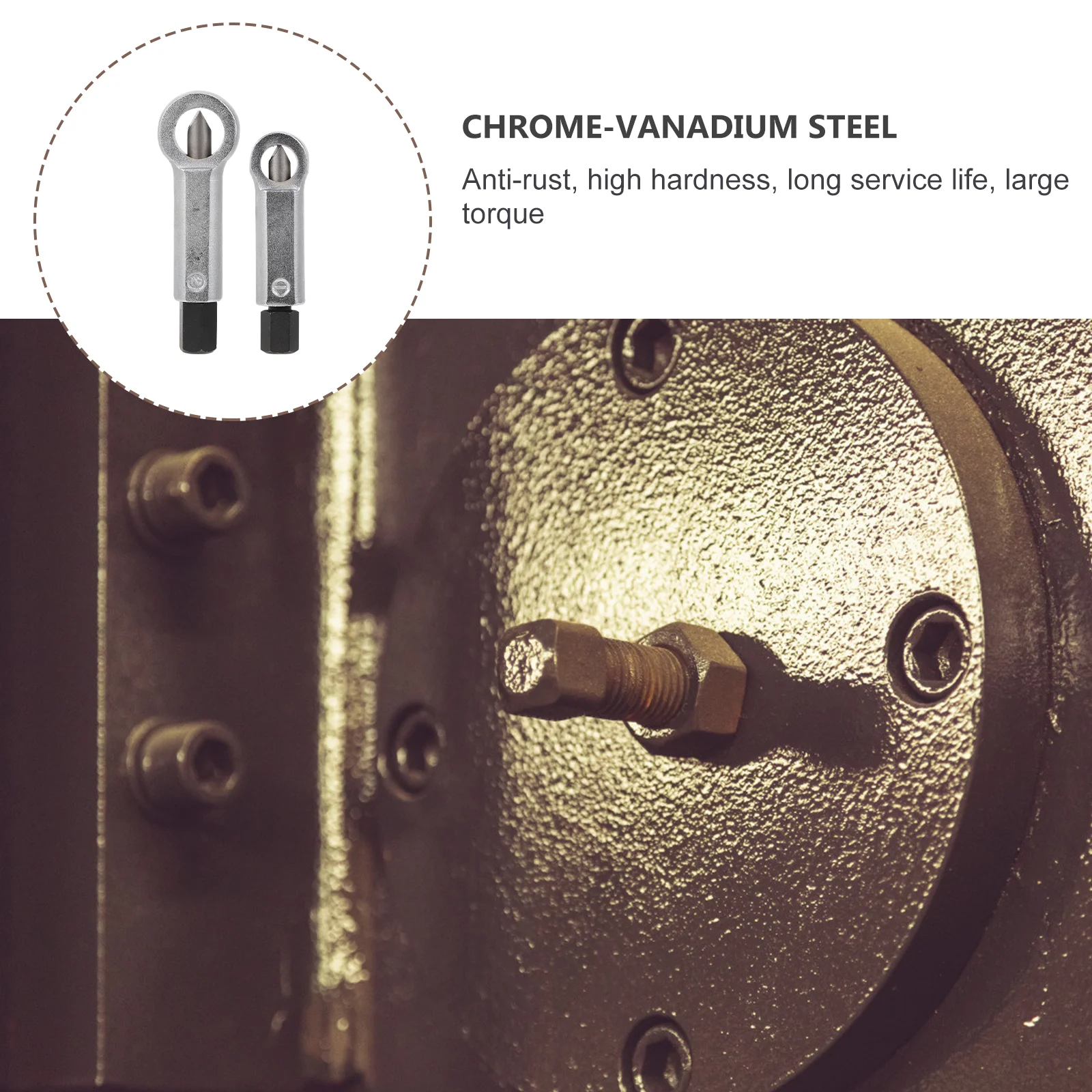 

Separator Vanadium Splitter Splitter Cracker Extractor Breaker Tool Nut Remover Workshop Nut Breaker Hand Tools