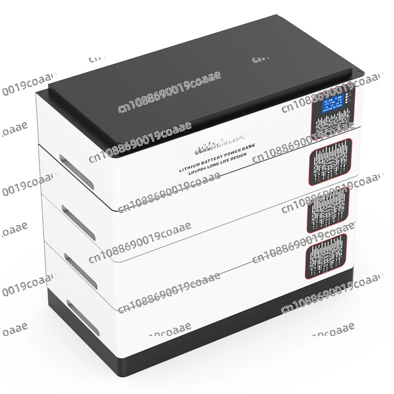 Lipower offgrid solar energy storage power system home 48V 51.2v 400AH 20KWh Stacked LiFePO4 battery