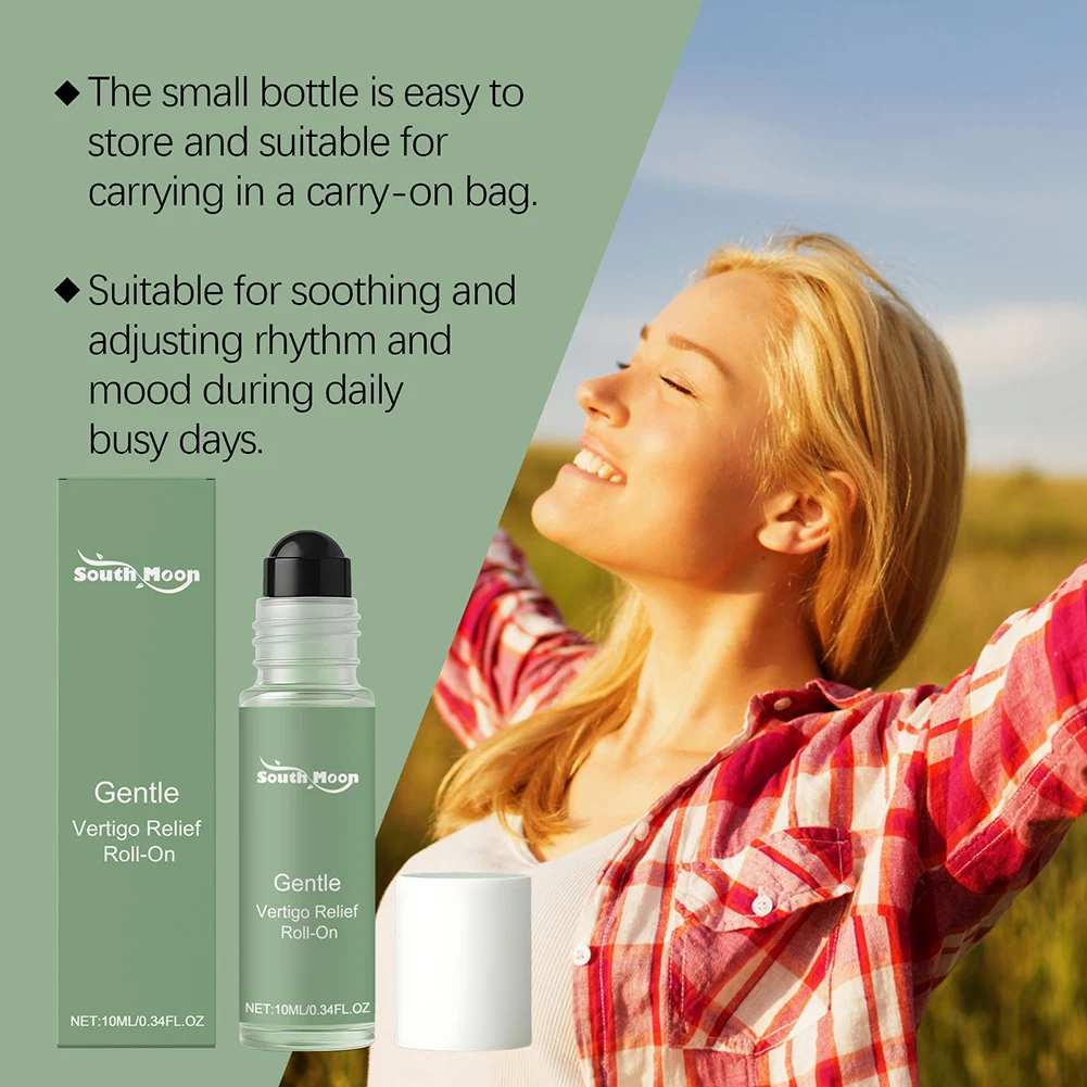 

Natural Vertigo Relief Roll-On Natural Vertigo Treatments Supporting Dizziness Relief Study Session Aid