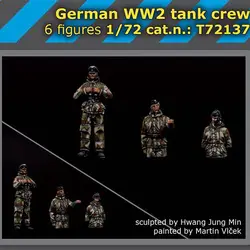 1/72 Resin Model Figure GK , 6Figure ，Unassembled and unpainted kit