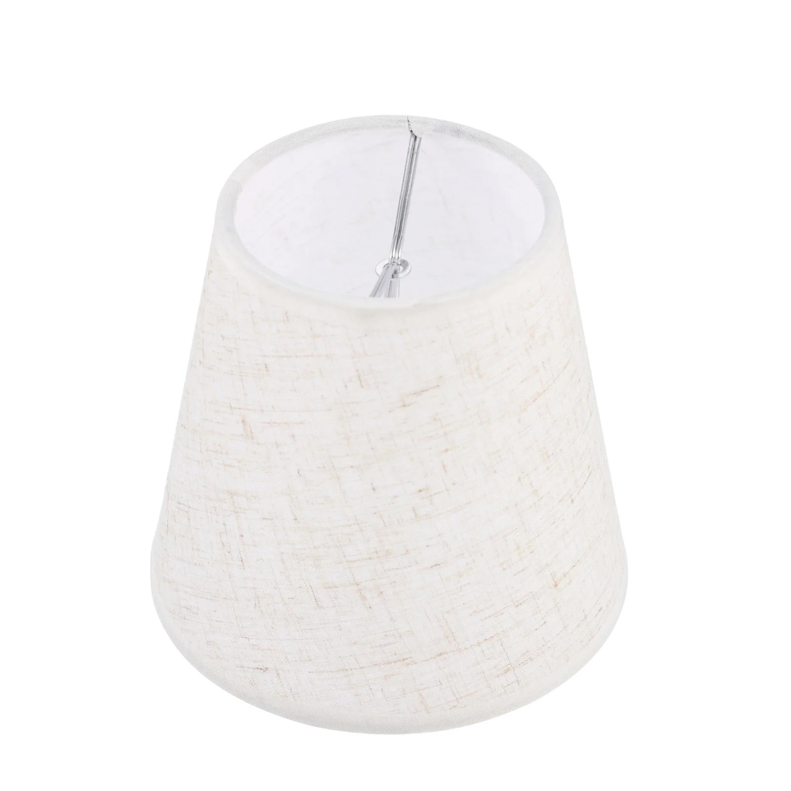

Small Lamp Shades White Decor Clip Bulb Lampshade for Cloth Vintage Ceiling Light