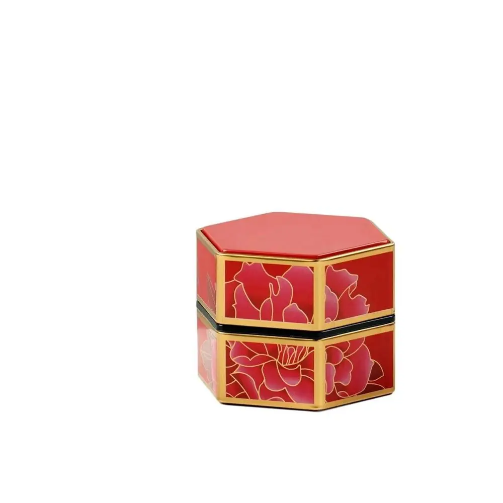 

Small 1Pcs Sealed Empty Hexagonal Tea Storage Container Tea Box Tea Pot Tea Storage Tank Tea Organizer