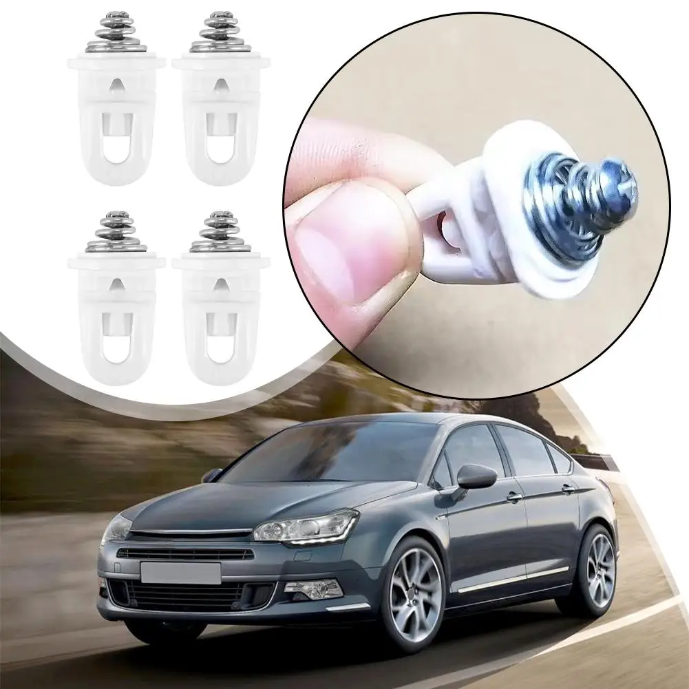 4 قطعة المصد الأمامي الاحتفاظ كليب لبيجو 407/607/407SW (2001-2008) لسيتروين C5 (2009-2016)