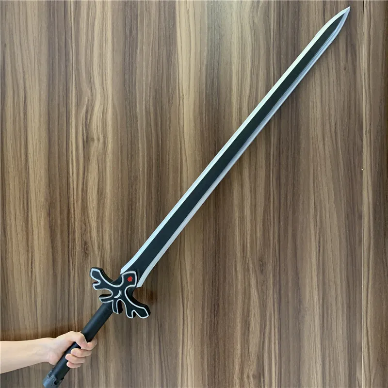 108cm Sword Art Online Night Sky Moon Sword 1:1 SAO Weapon Kirigaya Asuna Kirigaya Kazuto Elucidator Cosplay Safety PU Toy