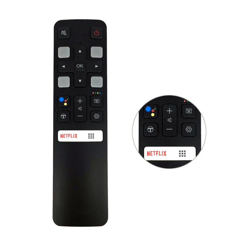 

Новый пульт дистанционного управления RC802V FMR1 для TCL Smart TV 65P8S 49S6800FS 49S6510FS 55P8S 55EP680 50P8S 49S6800FS 49S6510FS