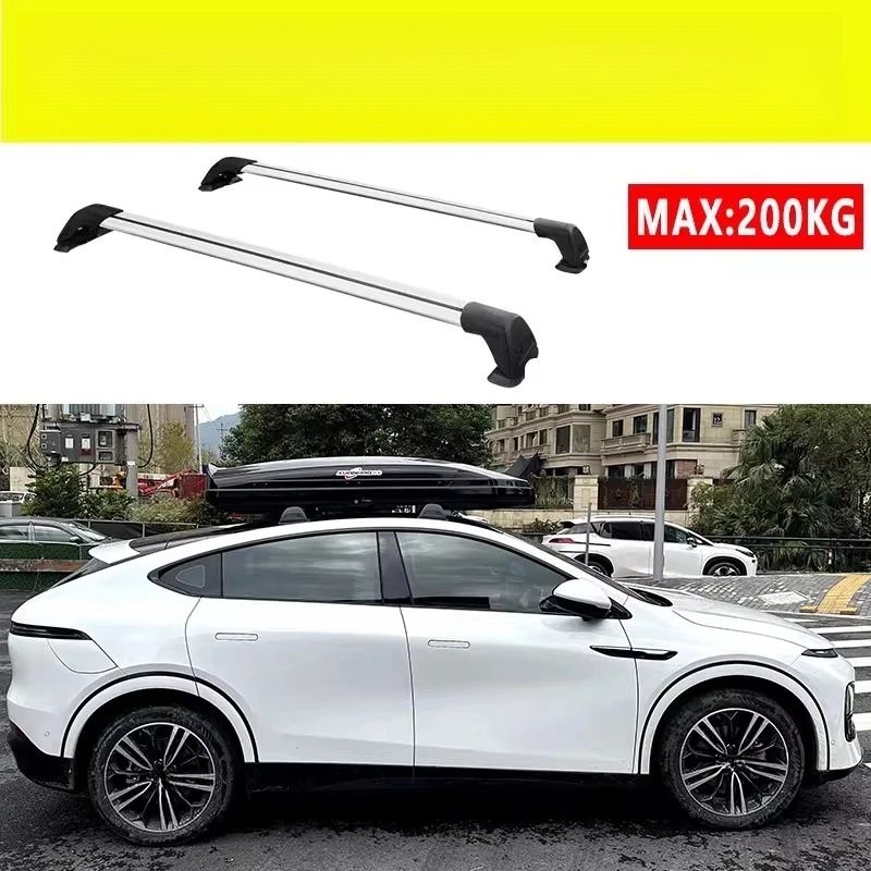 For Xpeng G6 2022-24 Roof Rack Crossbar Aliuminum Roof Rail Crossbar Baggage Carrier No Need To Punch Holes Top Roof Crossbar